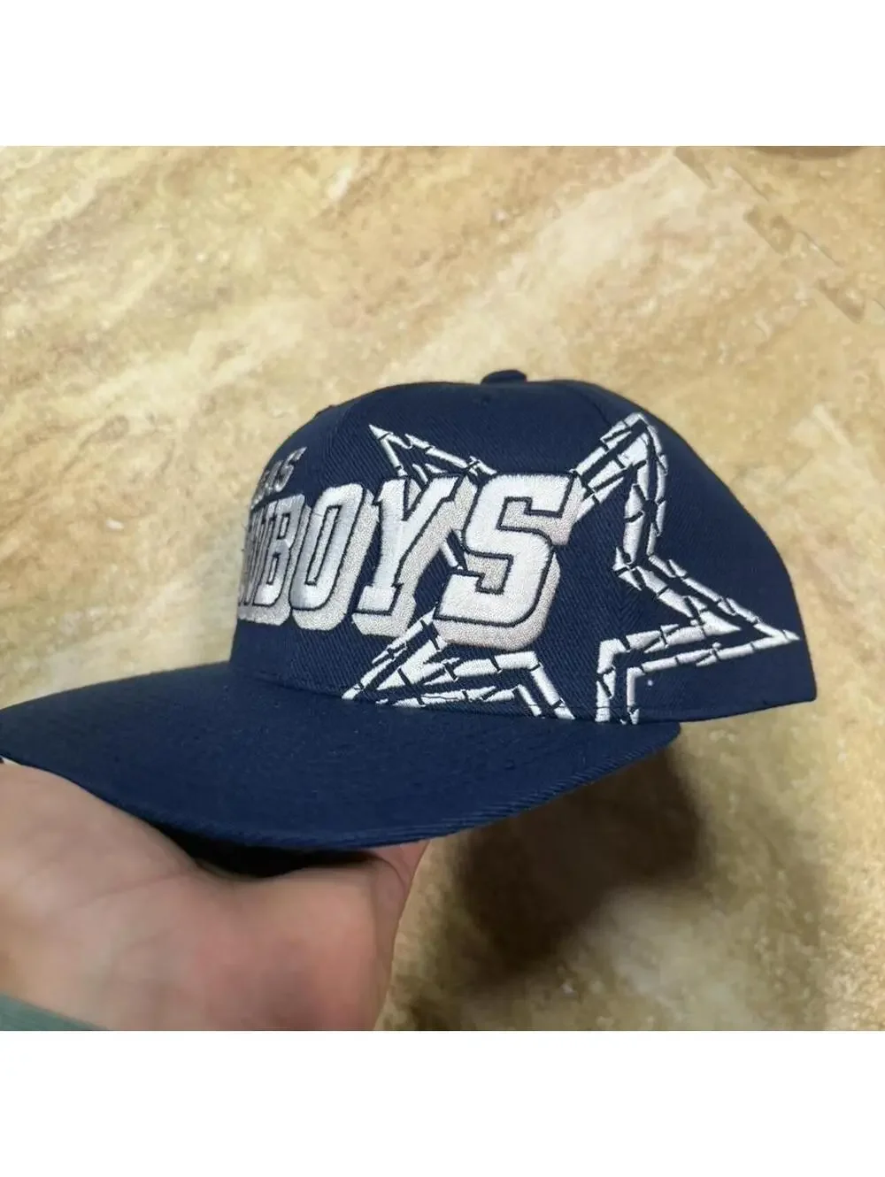 Vintage Dallas Cowboys Sports Specialties Grid Snapback  NWT